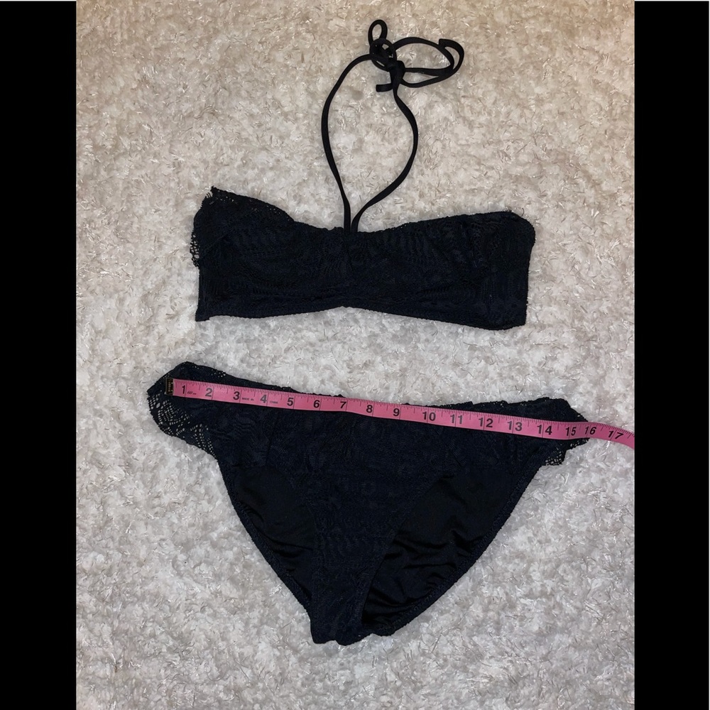 Ralph Lauren Crochet Bikini set- Size Med